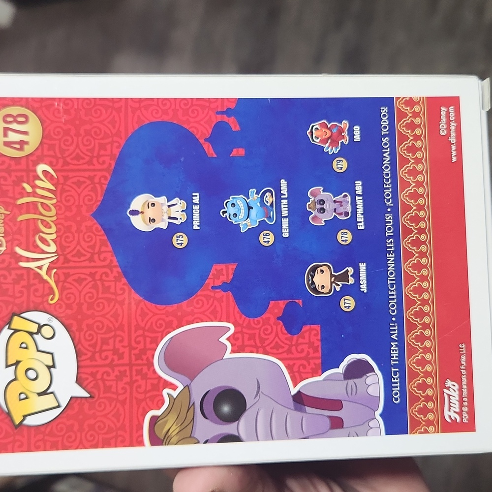 Disney Aladdin Elephant Abu Vinyl Figure - Picture 3 of 5